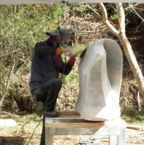 Sculptors at Crystal Lake Day 4, 14 April 2015