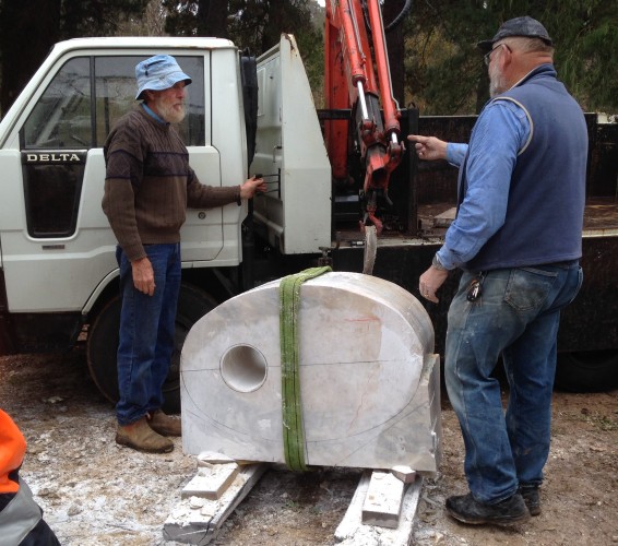 Sculptors at Crystal Lake Day 7, 17 April 2015