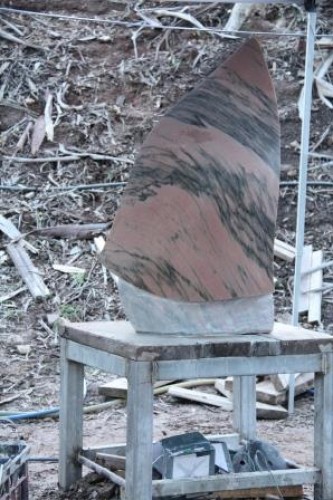 Sculptors at Crystal Lake Day 8, 18 April 2015