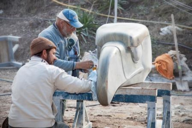 Sculptors at Crystal Lake Day 9, 19 April 2015