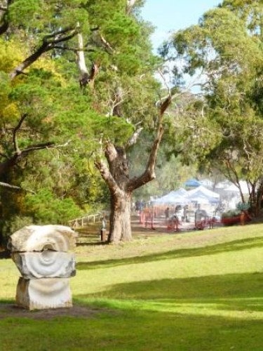 Sculptors at Crystal Lake Day 2, 12 April 2015