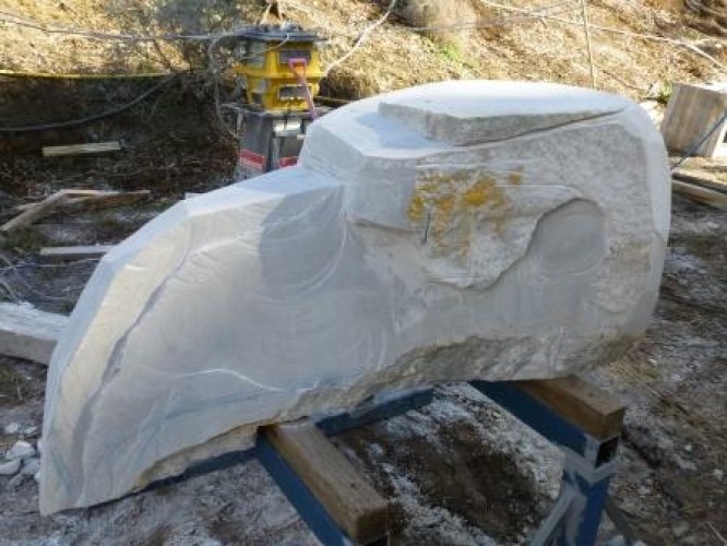 Sculptors at Crystal Lake Day 3, 13 April 2015