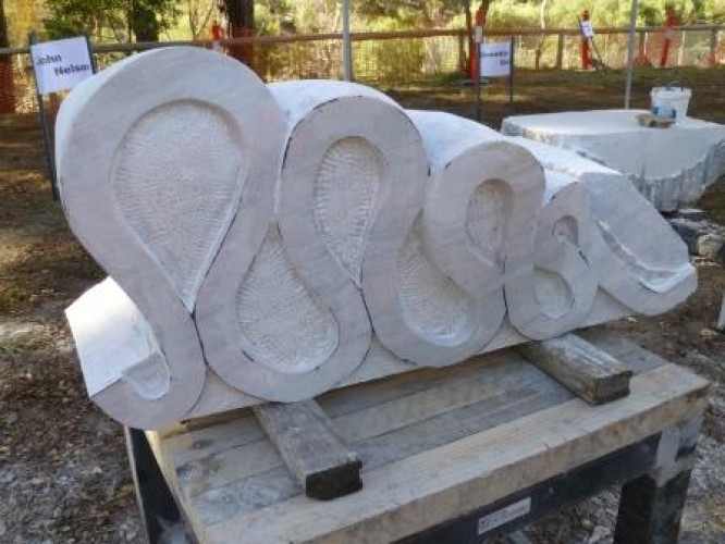 Sculptors at Crystal Lake Day 5, 15 April 2015