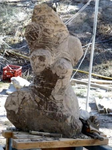 Sculptors at Crystal Lake Day 4, 14 April 2015