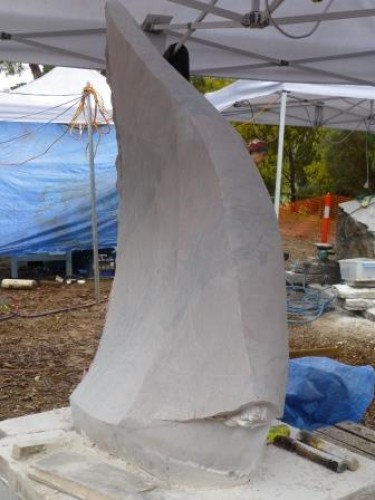 Sculptors at Crystal Lake Day 6, 16 April 2015