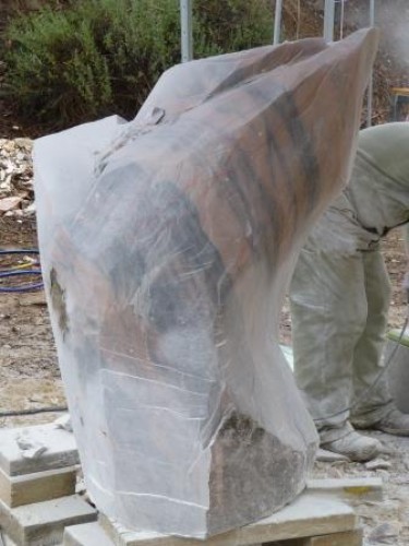 Sculptors at Crystal Lake Day 8, 18 April 2015