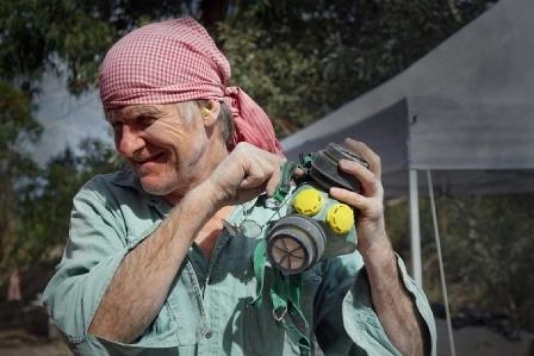 Sculptors at Crystal Lake Day 4, 14 April 2015