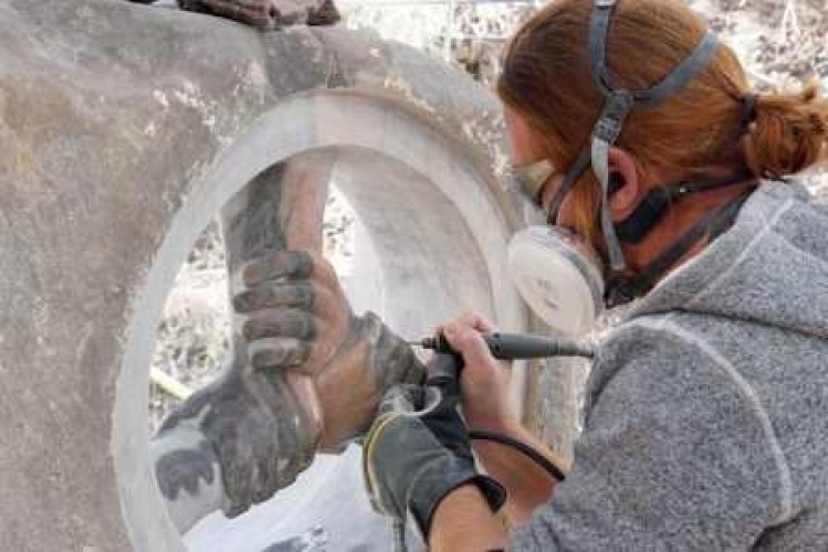 Sculptors at Crystal Lake Day 9, 19 April 2015