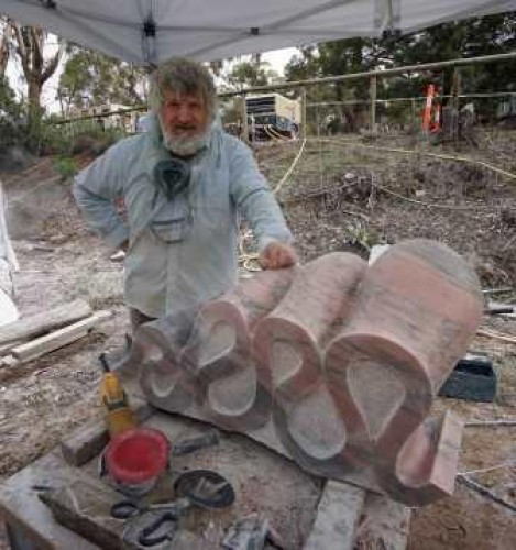 Sculptors at Crystal Lake Day 8, 18 April 2015