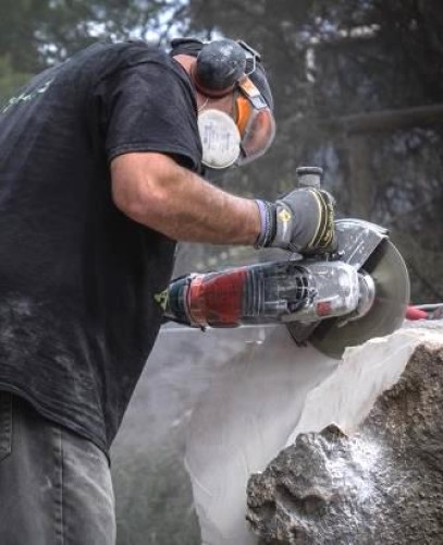 Sculptors at Crystal Lake Day 5, 15 April 2015