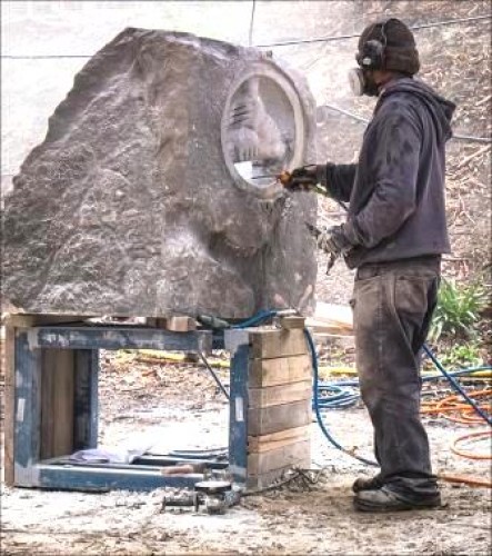 Sculptors at Crystal Lake Day 6, 16 April 2015